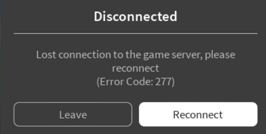 Roblox Error Code 277 How To Fix It 2020 Viraltalky - code error 901 roblox