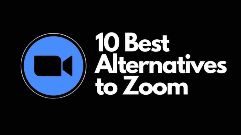 10 Best Alternatives to Zoom App