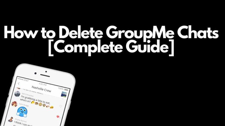 How to Delete GroupMe Chats [Complete Guide]