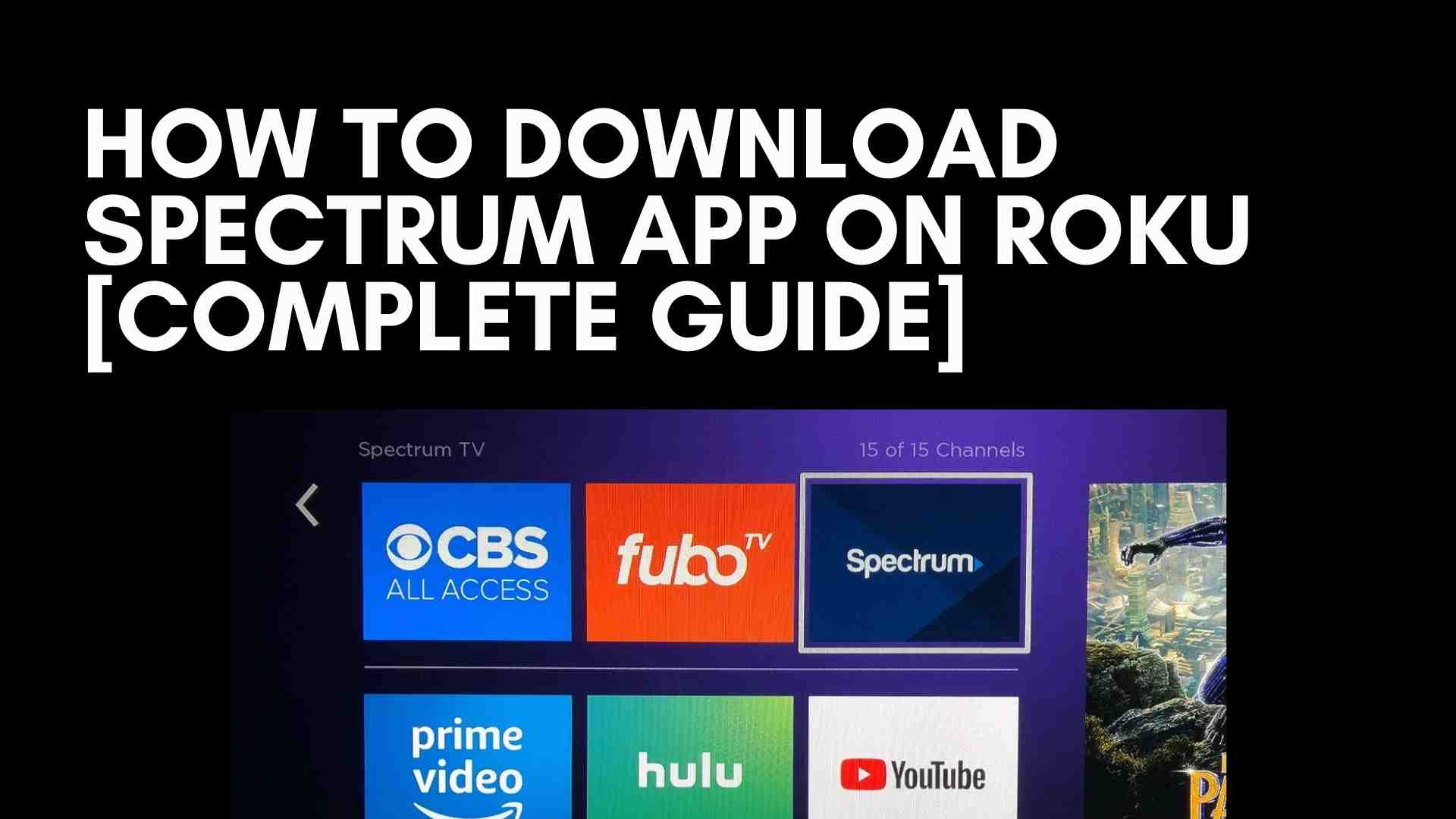 How to Download Spectrum App on Roku