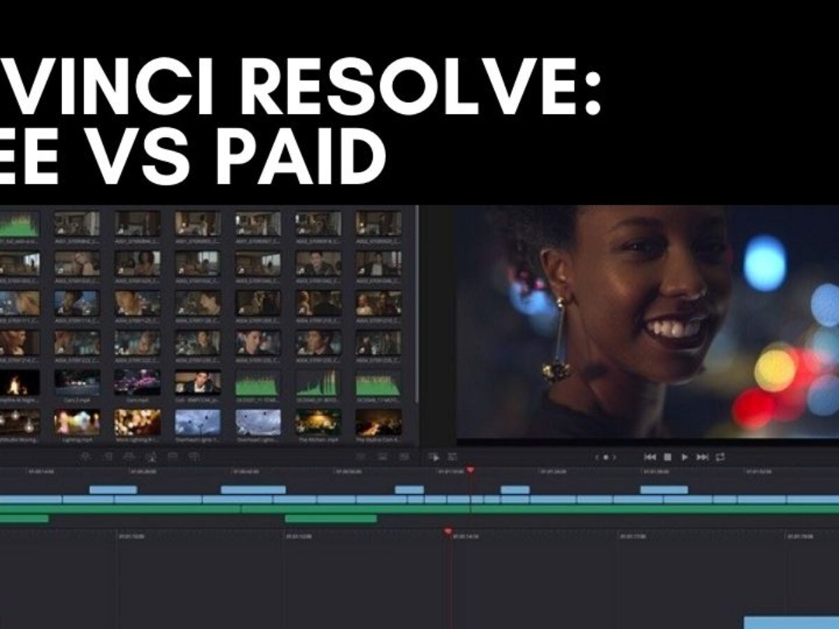 DaVinci Resolve Free vs Paid - Key Features [2023] - ViralTalky