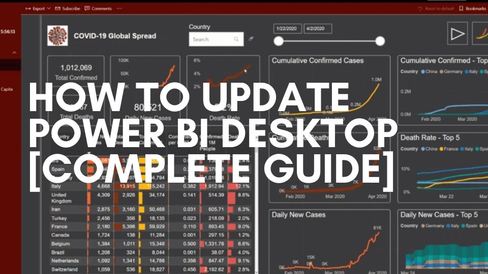 How to Update Power BI Desktop