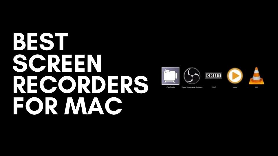 SCreen recorders for mac
