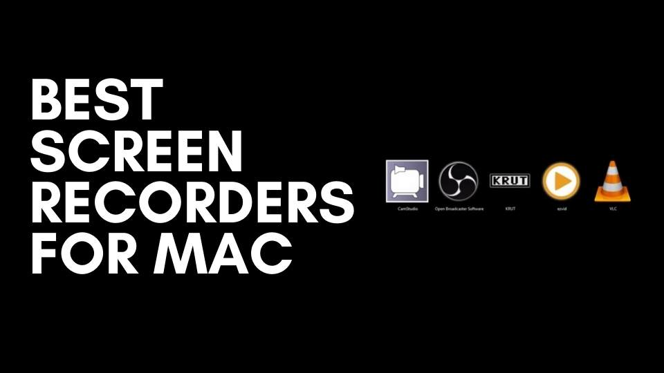 top ten screen recorders for mac