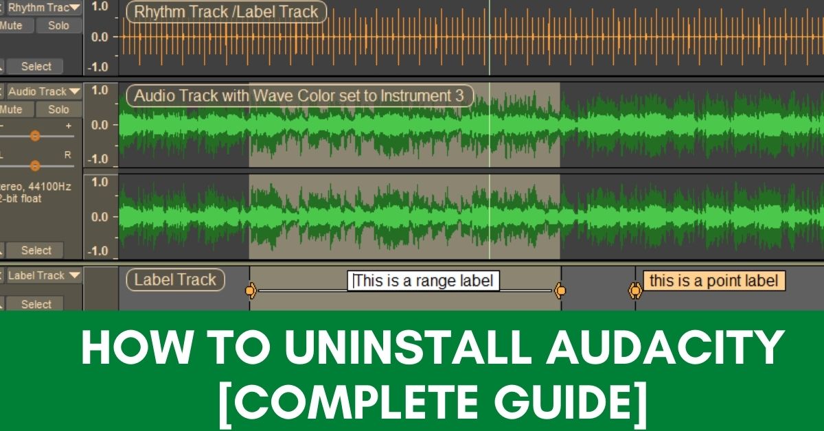 How to Uninstall Audacity [Guide]
