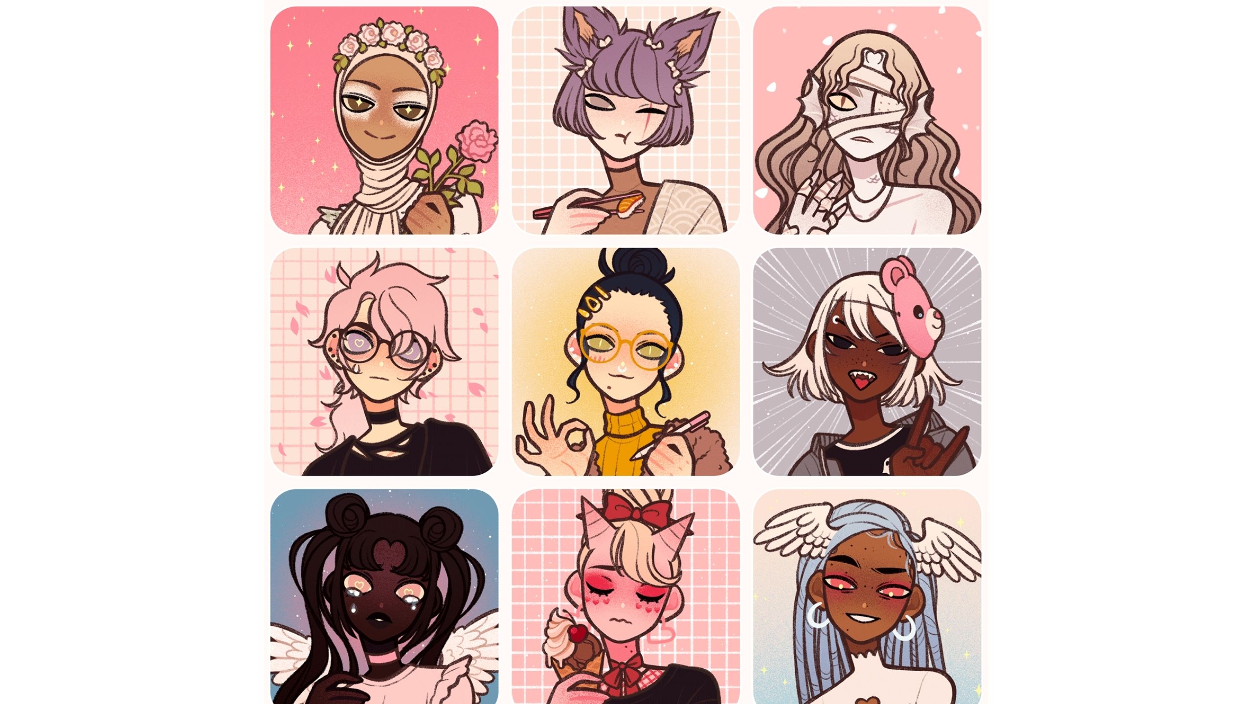 I made Team Avatar on Picrew RPG maker! I'll put the link in comments. :  r/ATLA