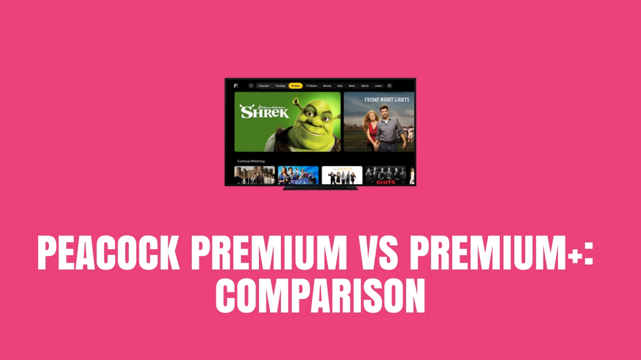 peacock premium vs premium plus