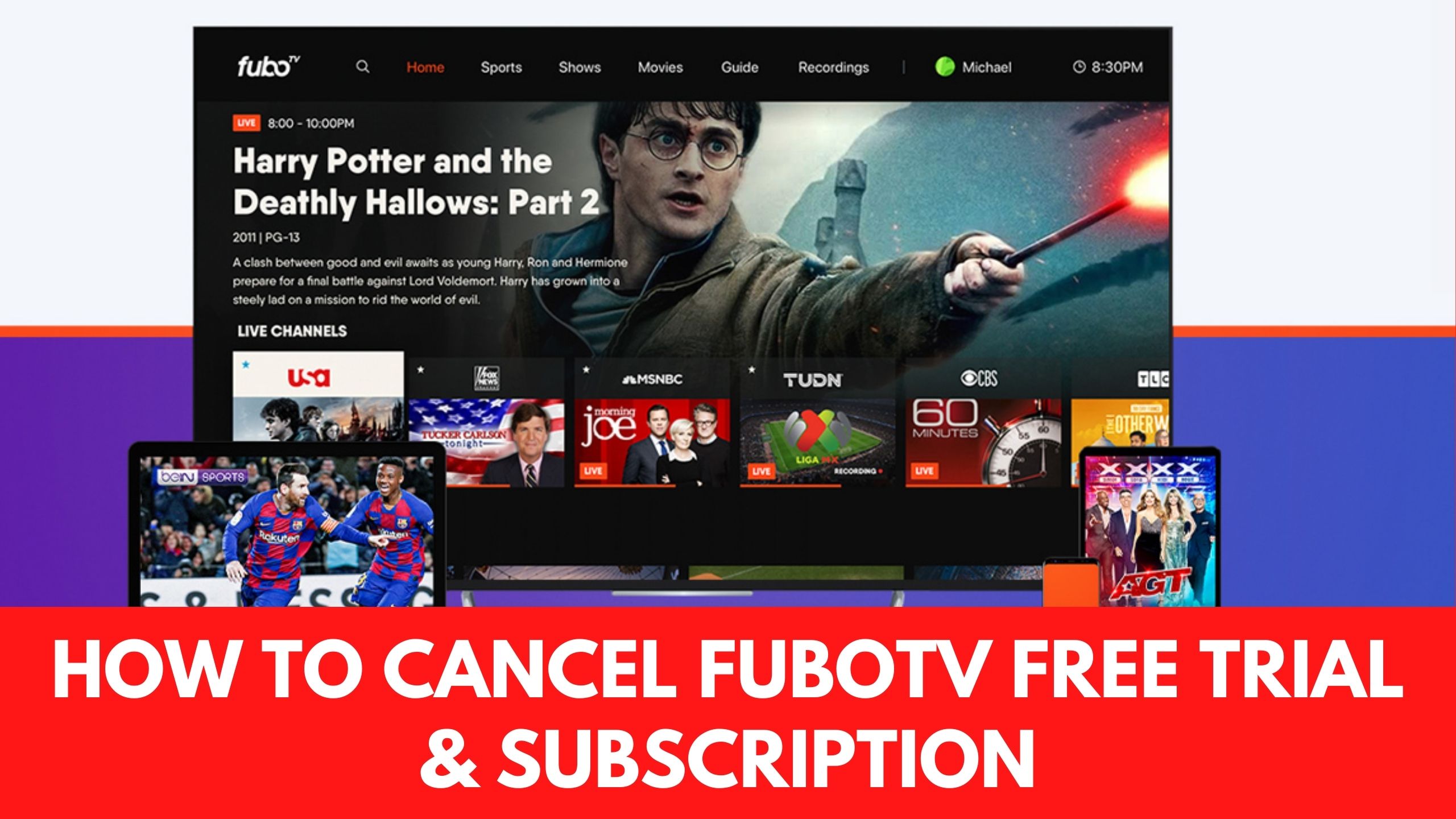 How to Cancel FuboTV Free Trial Subscription