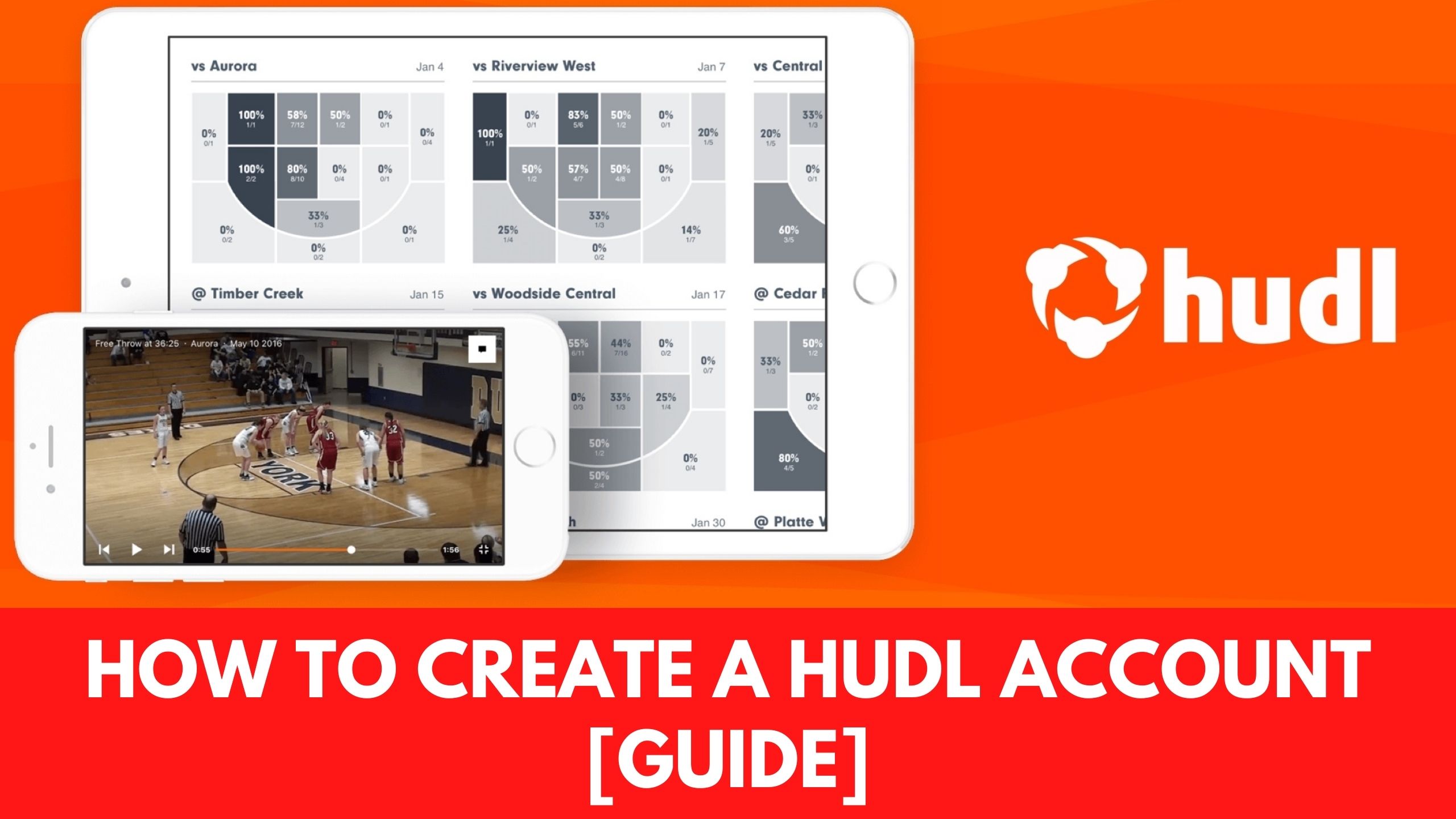 How to create a Hudl account