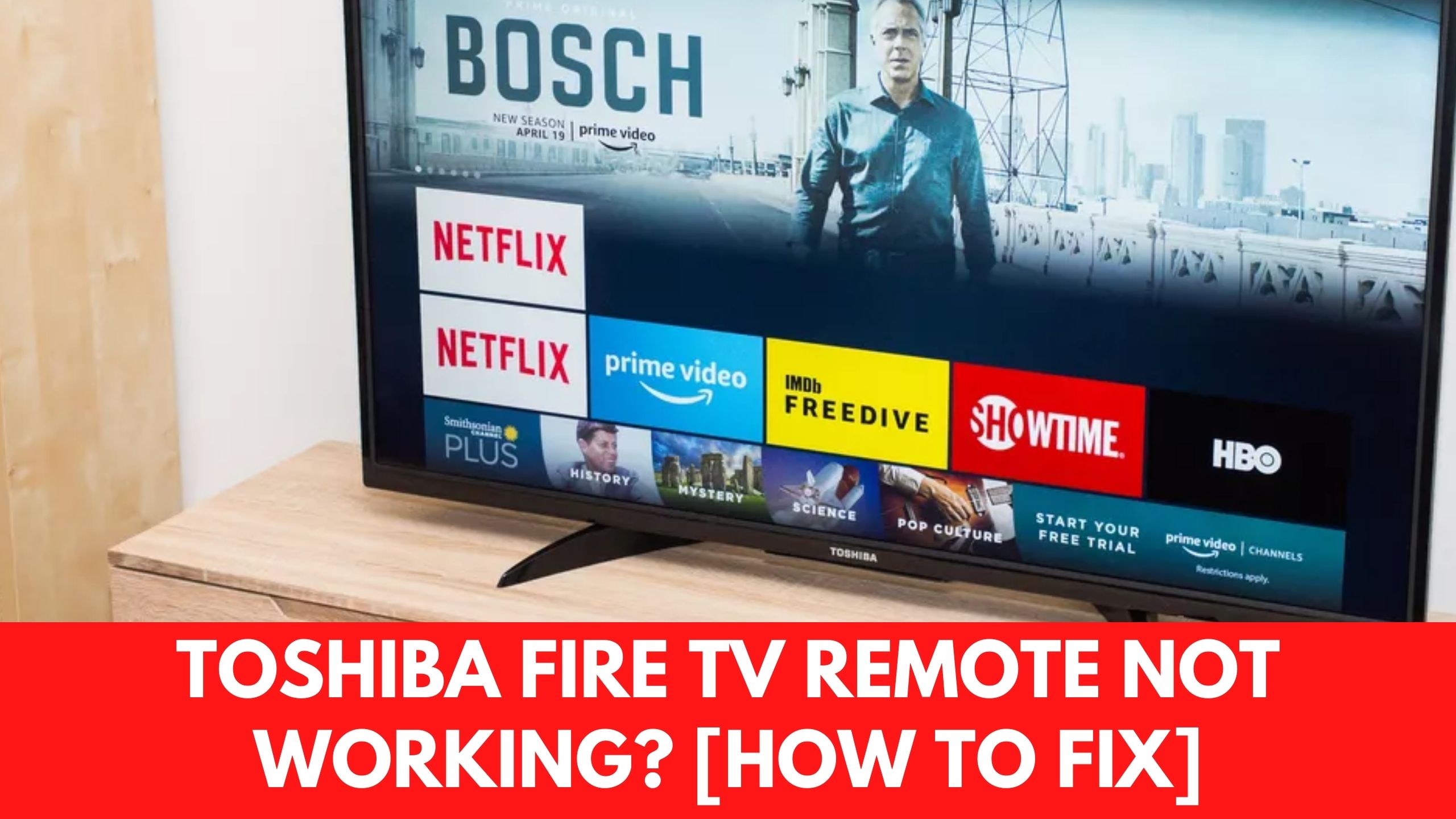 Toshiba Fire TV Remote Not Working fix