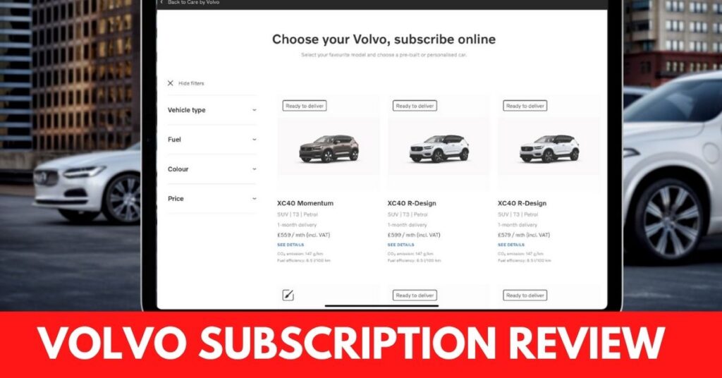 Volvo Subscription Review Features, Plans [2023] ViralTalky