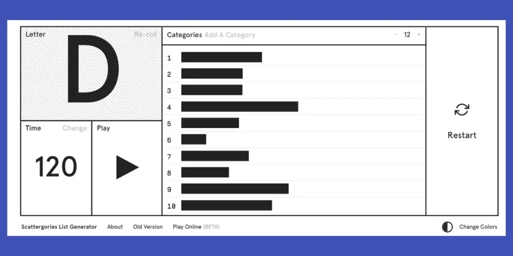 scattergories