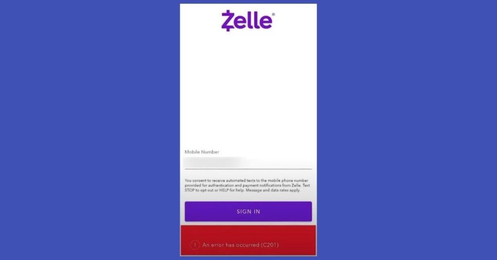 Zelle Error Code C201 Try These Methods To Fix It 2022 ViralTalky
