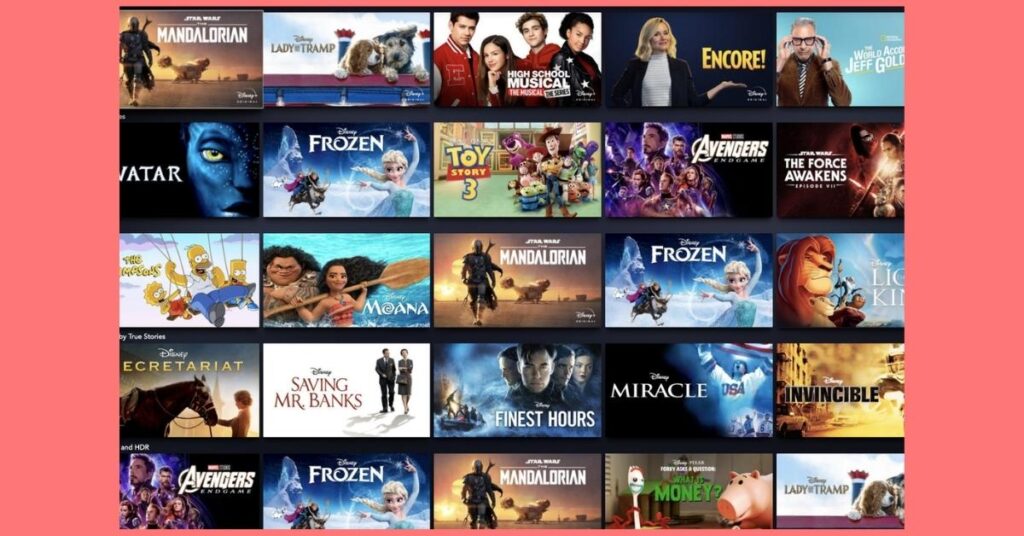 Disney Plus vs Peacock TV