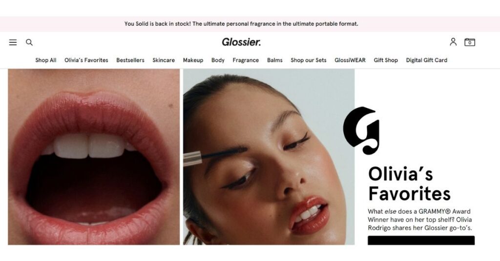 Glossier Stores like Sally Beauty