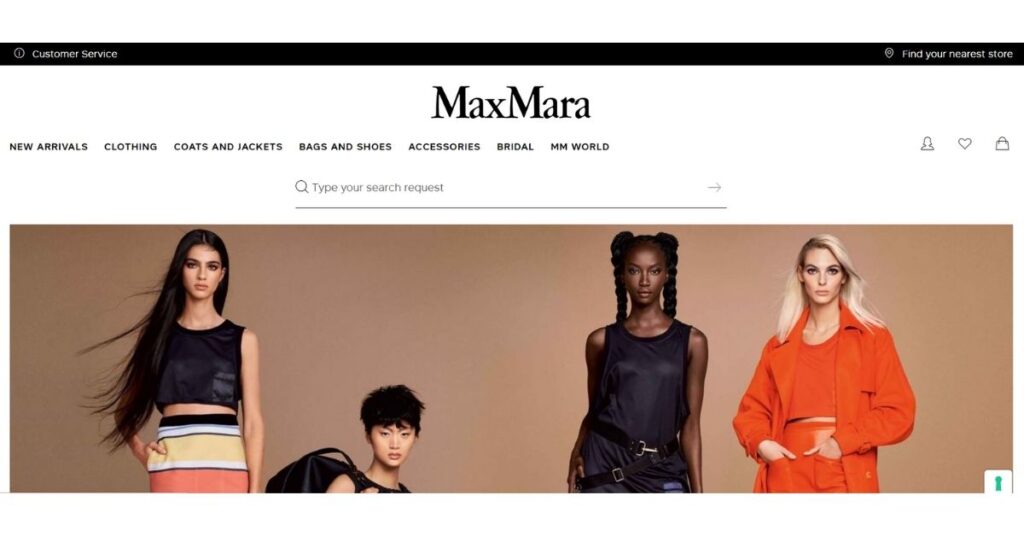 Max Mara store like theory
