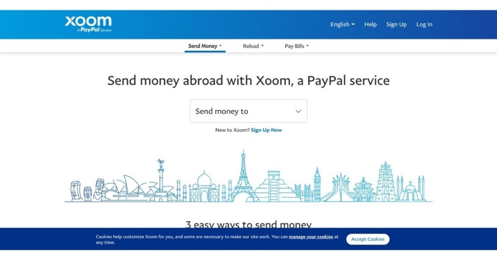 send money abroad and similer to apple pay