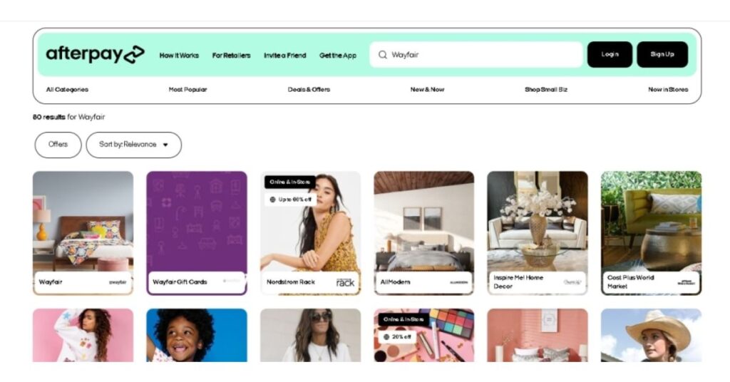 Does Wayfair Have Afterpay?
