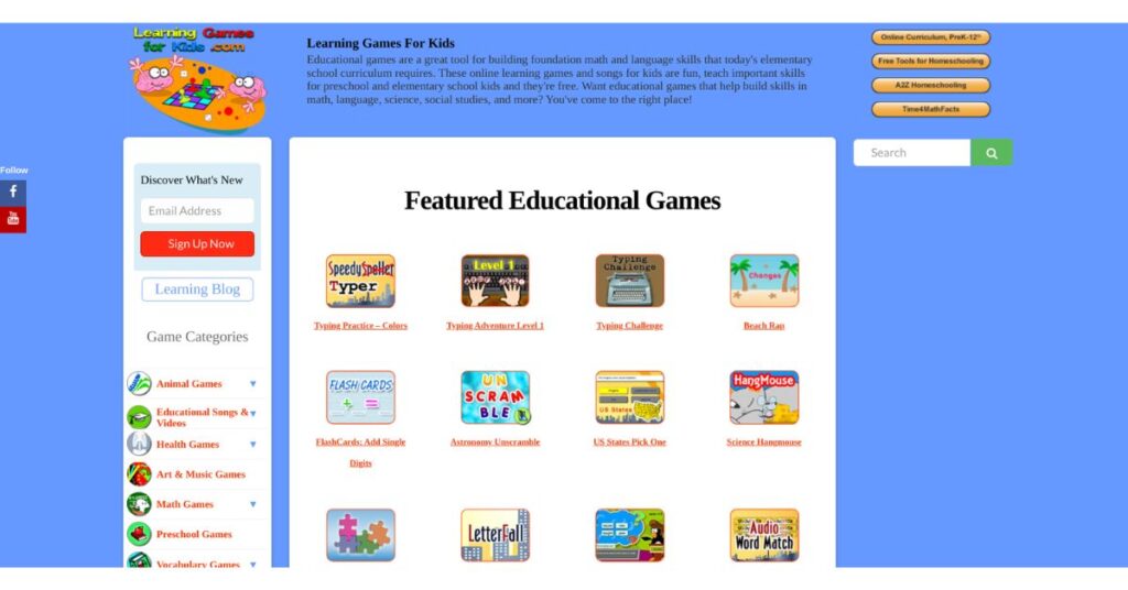 Learning Games For Kids