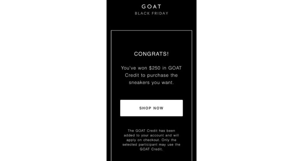 What is GOAT Credit?