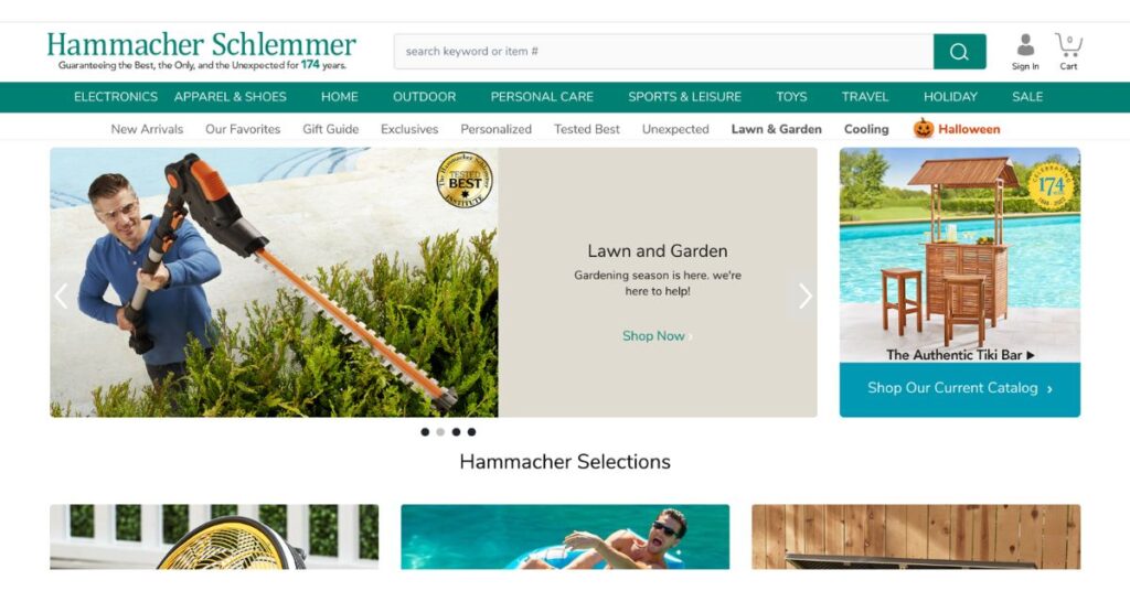 Hammacher Schlemmer Stores like Sharper Image