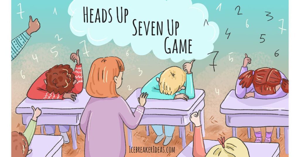Heads Up Seven Up game