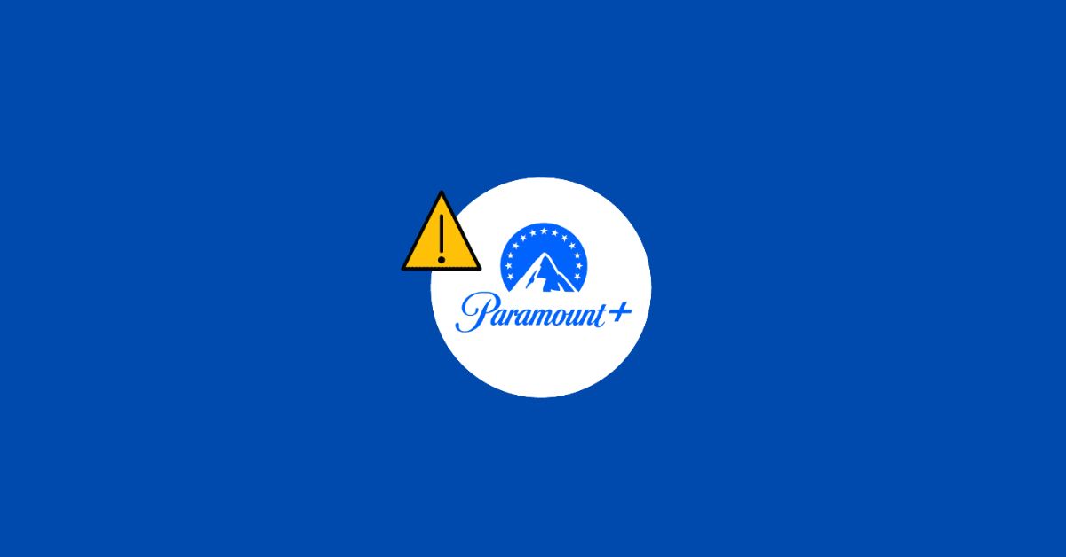 Paramount Plus Error Code 31