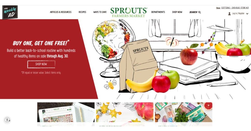 Sprouts Stores like Whole Foods