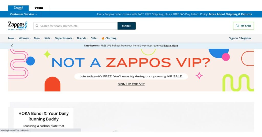Zappos Stores like DSW