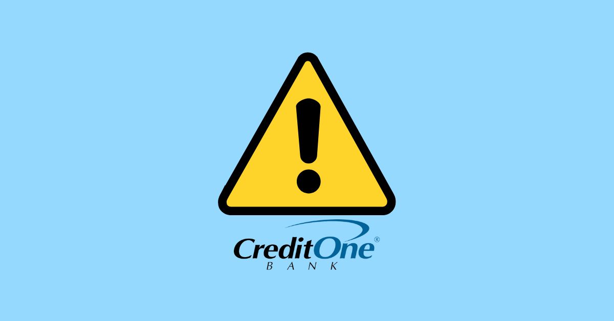 Credit One Bank Not Working