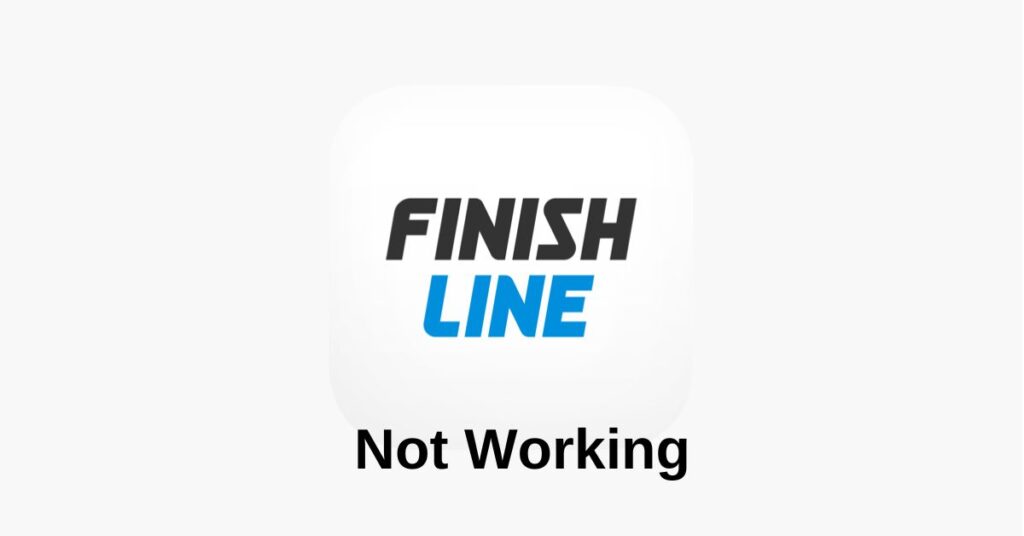 Finish Line Not Working