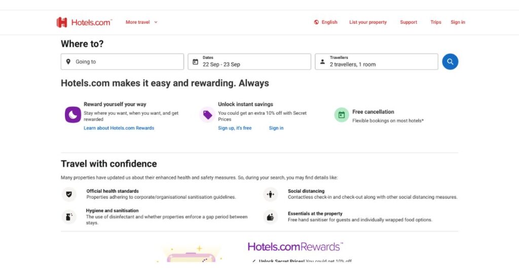 Hotels.com vs Booking.com