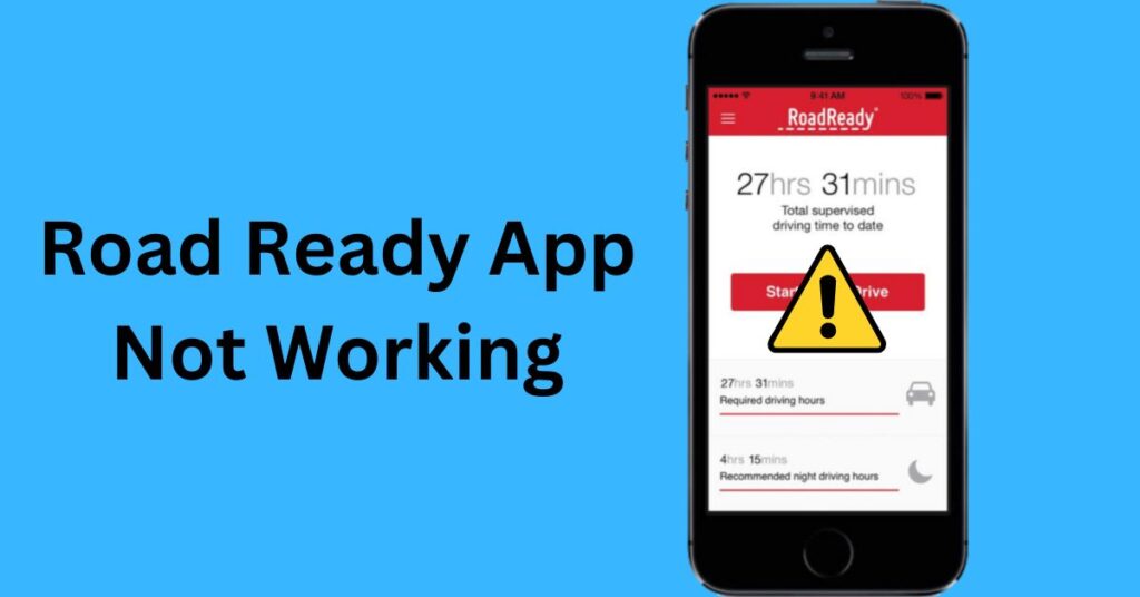 Road Ready App Not Working