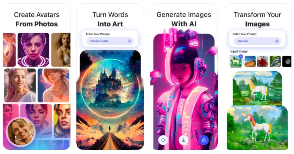 AI Art Apps like Dawn