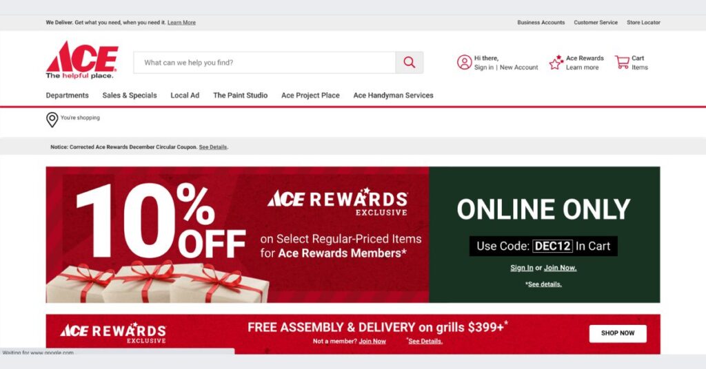 Ace Hardware Store