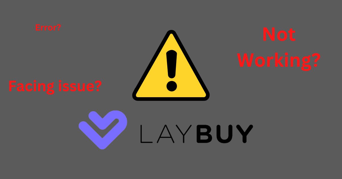 Laybuy Not Working