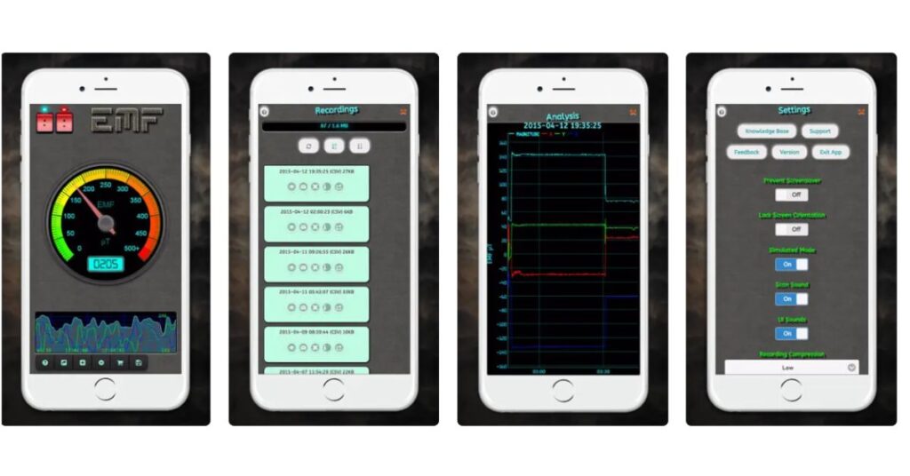 Paranormal EMF Recorder and Scanner App