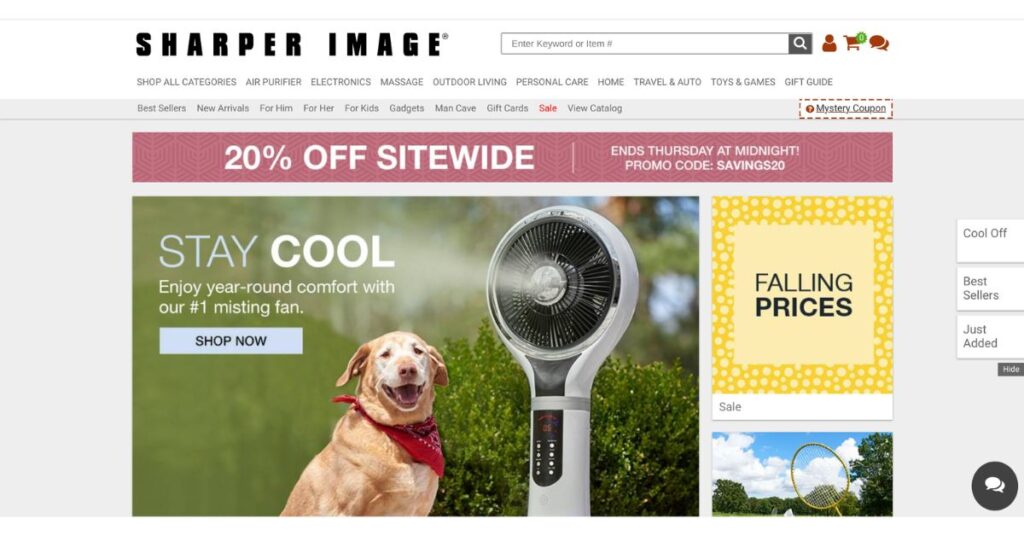 Sharper Image Stores