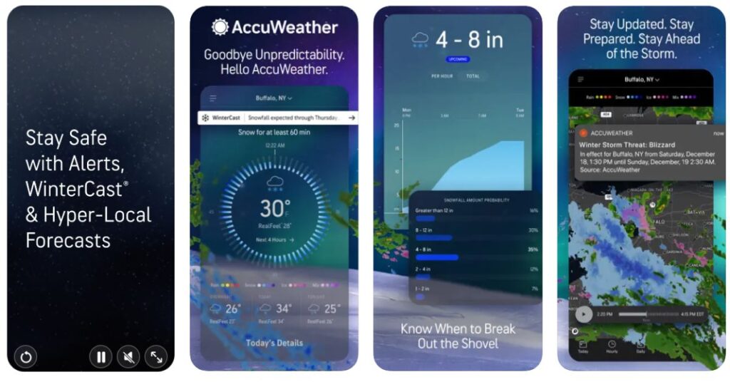 AccuWeather Apps like Dark Sky