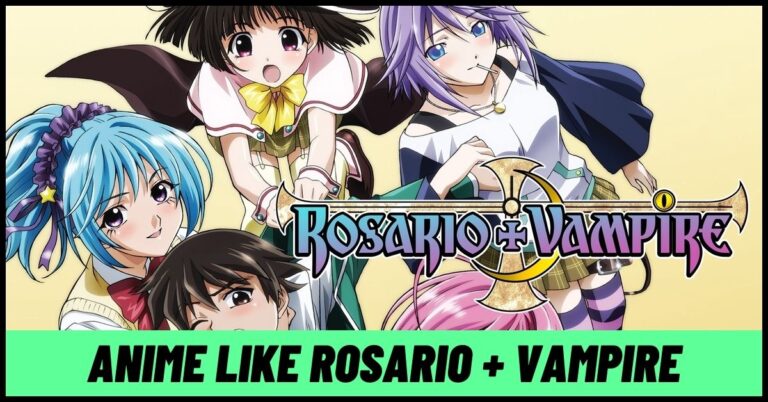 Anime like Rosario + Vampire
