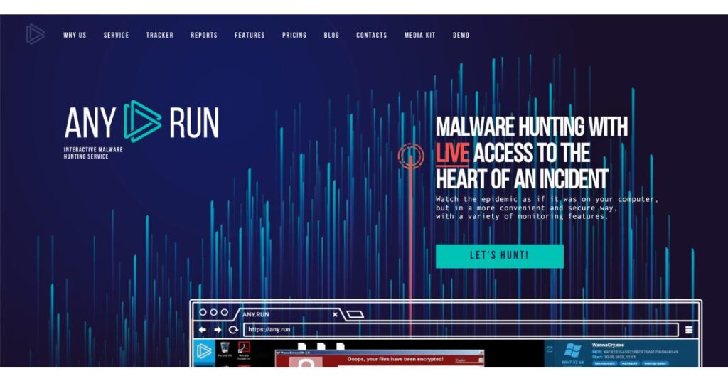 ANY.RUN - Interactive Online Malware Sandbox