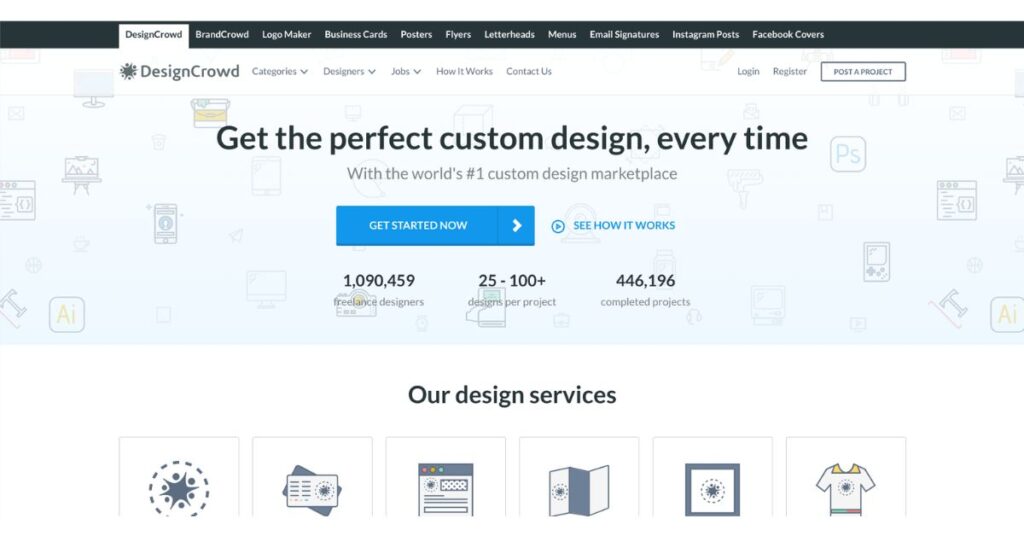 DesignCrowd: Freelance Logo Design, Web Design