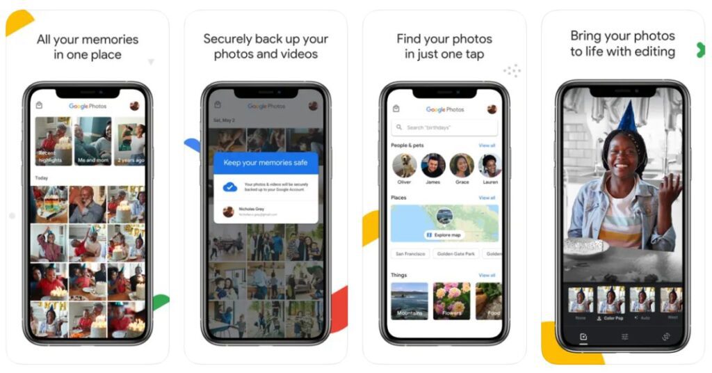 Google Photos Smart Photo and Video Storage