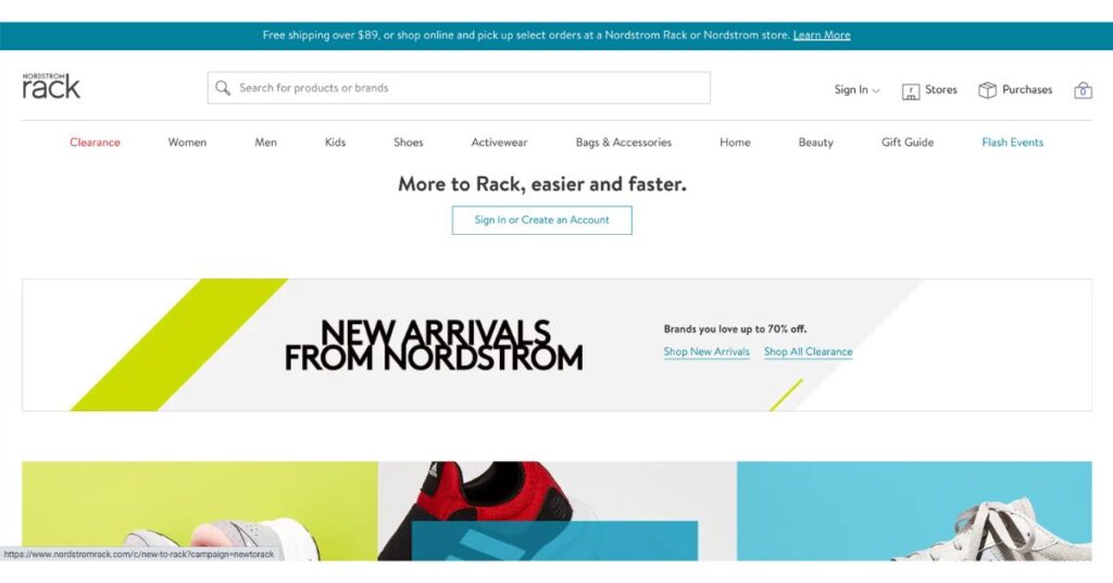 Nordstrom Rack online website