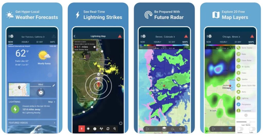 WeatherBug – Weather Forecast Local Radar, Live Map, Alerts