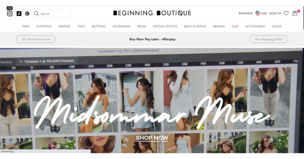 Beginning Boutique Australia's Leading Fashion Destination