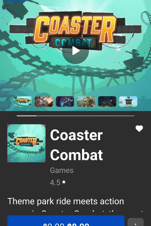 Coaster Combat Game