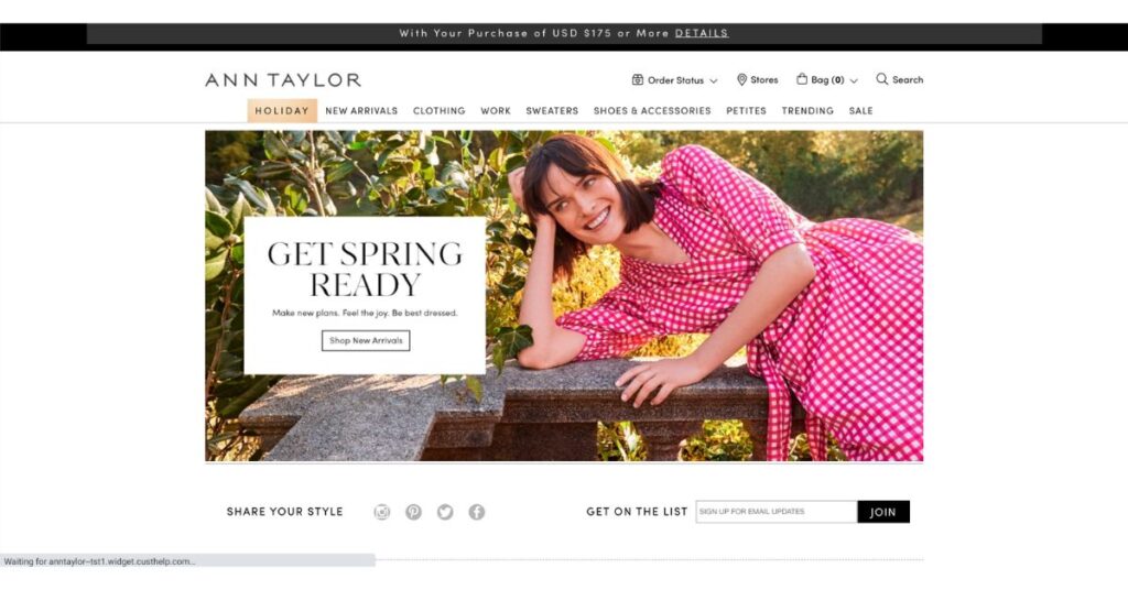 Ann Taylor Stores like Talbots