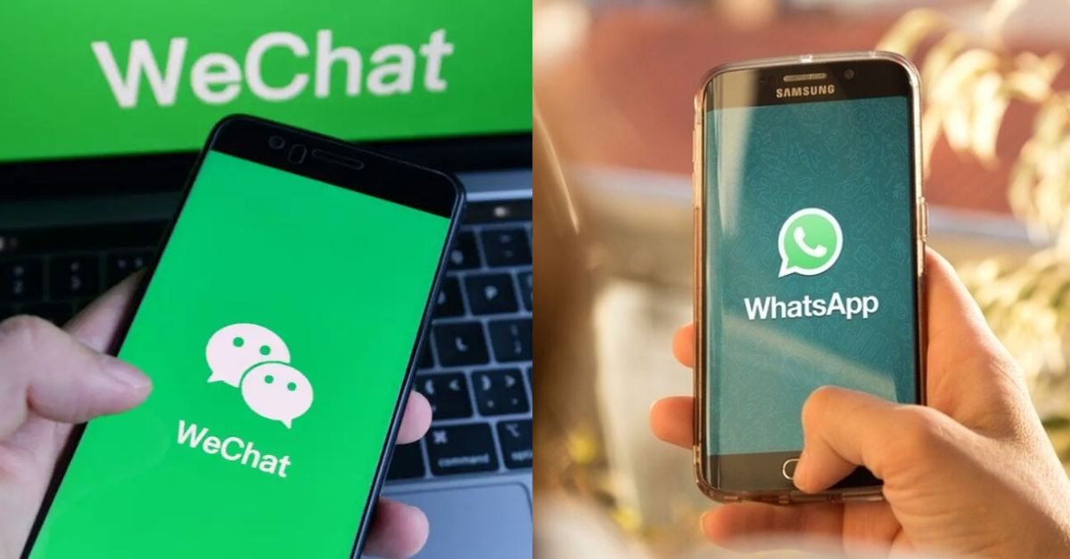 wechat vs whatsapp 2017