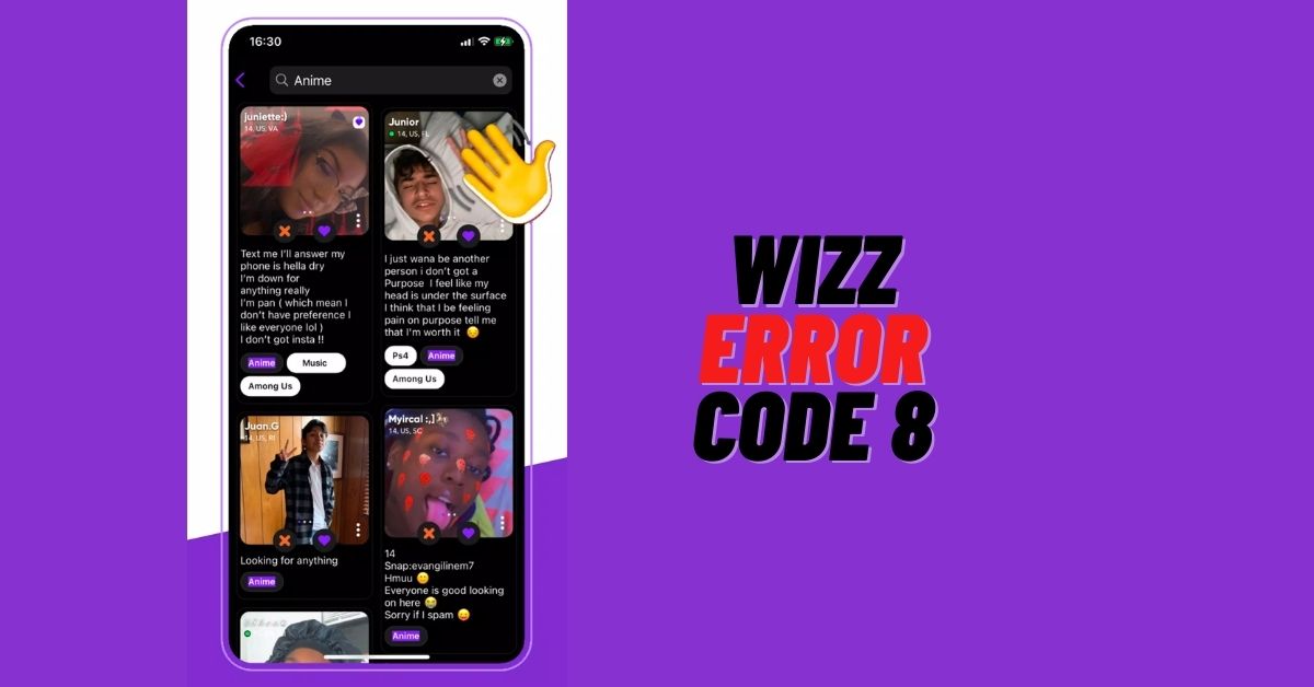 Wizz Error Code 8: How to Fix? [2024]